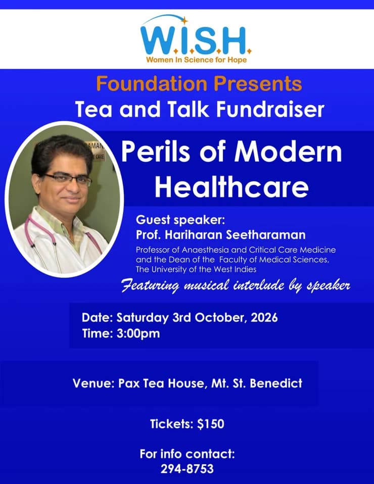 Tea & Talk Fundraiser: Perils of Modern Healthcare. Saturday, 3 October 2026, 3:00 pm, Pax Tea House, Mt. St. Benedict.