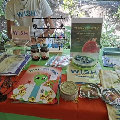 The WISH booth