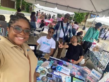 Fundraising at the market