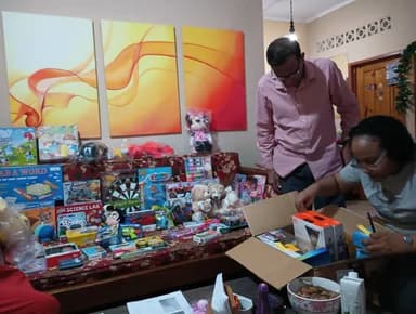 Toys and games for the children