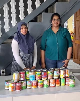 Stocking the pantry